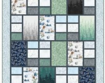 Quilt PATTERN - Divisions Pattern by Kari Nichols for Quilting Renditions - Lap/Twin/Double/Queen/King