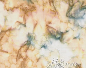Dawn Bali Mottles Batik Fabric  by Hoffman Fabrics - 839-112 Priced by the half yard - Fabric not cut until sold