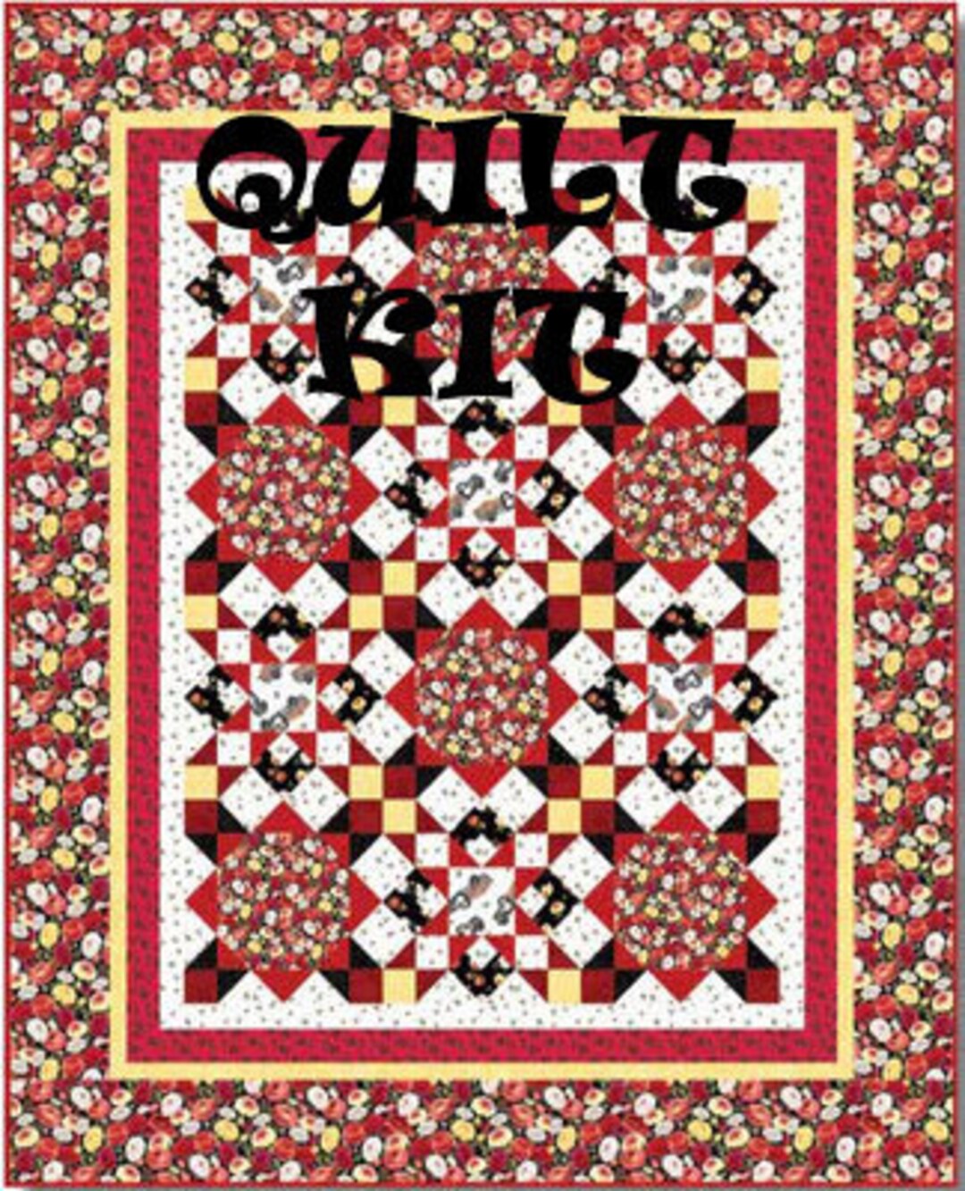 Quilt Kit Flower Market Quilt Kit by Jessica Mundo for Henry Glass
