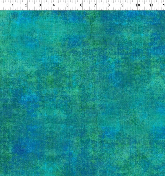 Brushed Teal Tonal from the Halcyon Collection by Jason Yenter for In the Beginning Fabrics - Sold in 1/2 yard increments - 12HN-5