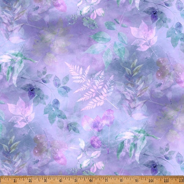 Lilac (V5311-30) from the Dandelion Wishes Collection - A Hoffman Spectrum Print  - Digitally Printed - 43/44" wide - Price per 1/2 yard