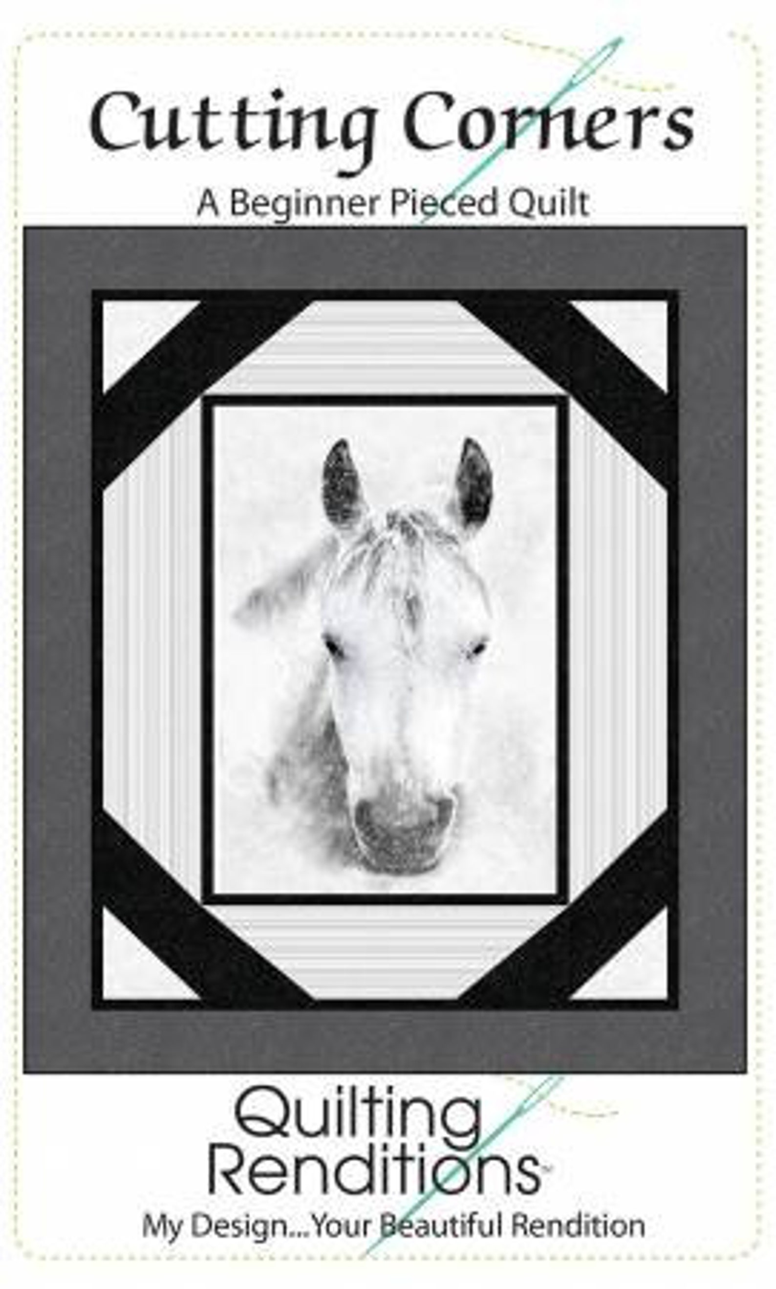 Quilt PATTERN Cutting Corners Quilt Pattern by Quilting Etsy