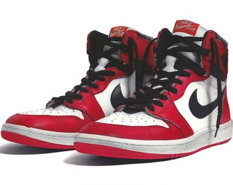 Air Jordan 1 Chicago | Etsy