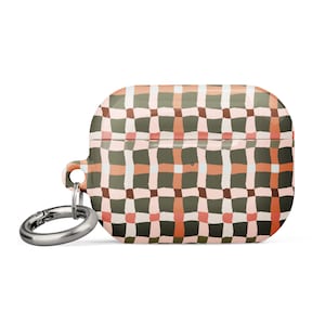 Airpod case, Airpod pro case, Airpod 3 case, gingham plaids AirPods Case Pro 2 3rd, earbud cover, earphone cover, checkerboard airpod case