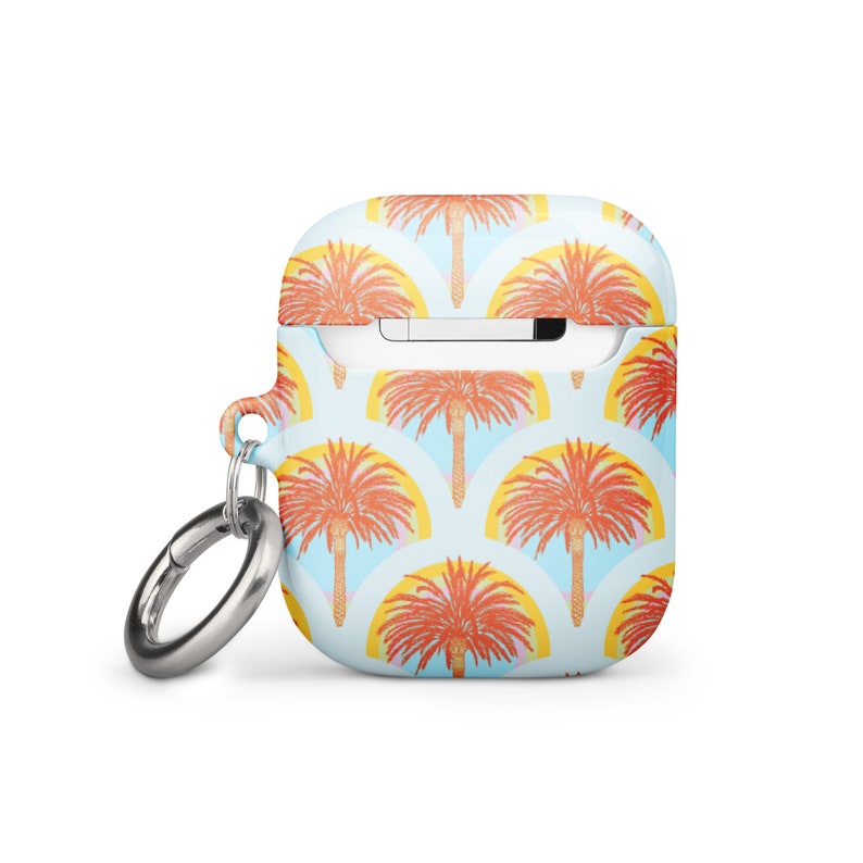 Tropical Sunrise Airpods Case, Palm Tree Sunset Pro 2, 3rd Generation ...
