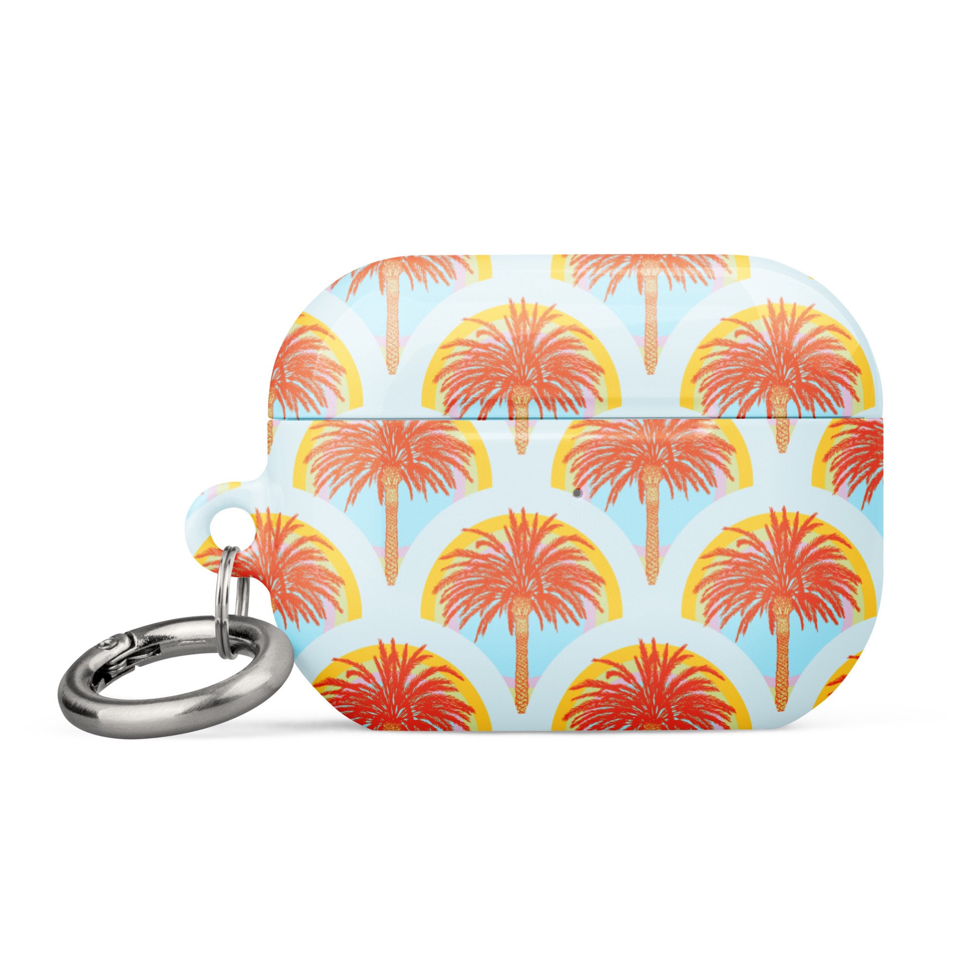 Tropical Sunrise Airpods Case, Palm Tree Sunset Pro 2, 3rd Generation ...