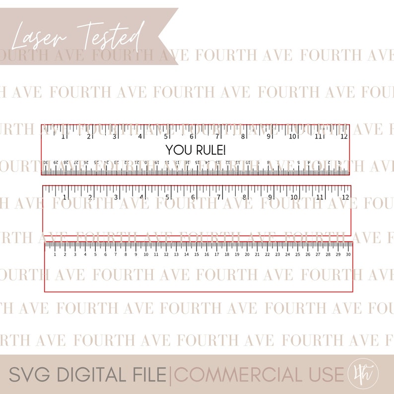 Grade Ruler Svg Teacher Ruler Svg | Teacher Gift SVG | Daycare Worker Gift Svg | Laser ...