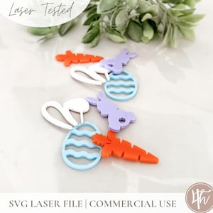 イースター報酬ジャートークン SVG ファイル | レーザーカット対応デジタルダウンロード | 家事チャートインセンティブトークン | 行動報酬トークン