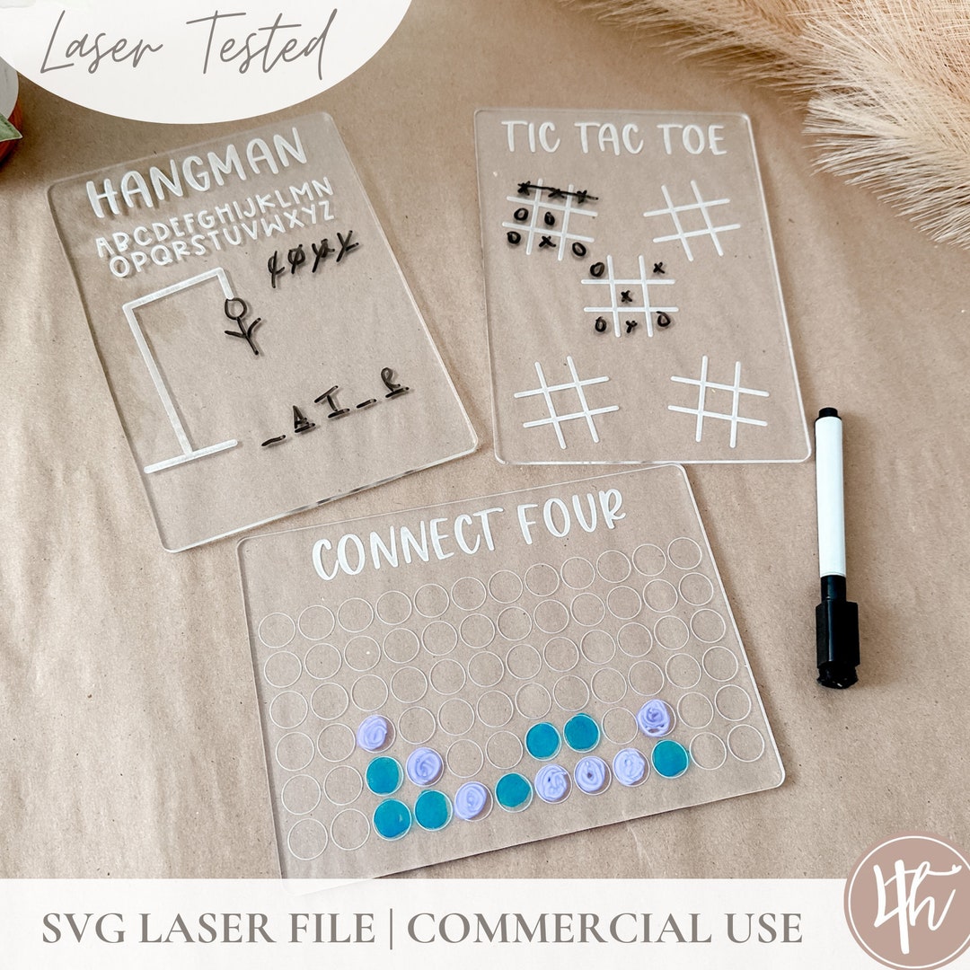 Kids Games Dry Erase Board SVG Kids Home School Svg Games Svgengrave