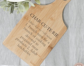 Charcuterie Board Definition SVG File | Glowforge, Laser Cut (Digital Download)