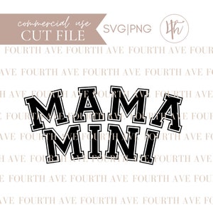 Mama and Mini svg | Mom and child svg| Mom shirt svg | Mom life svg | Mom club svg | Instant download svg