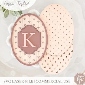 Moldura de Monograma Vintage SVG - Pacote | Decoração de Berçário Vintage SVG | Presente de Bebê SVG | Glowforge SVG | Moldura Vintage SVG | Ideias para Presentes de Chá de Bebê