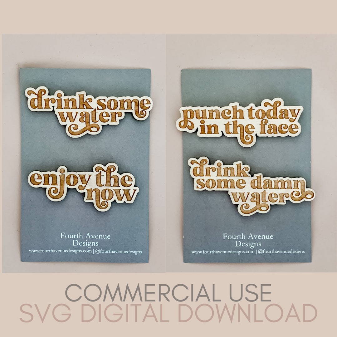 Funny Set Motivational Set Laser Engrave Files