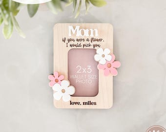 Fridge Photo Magnet SVG Pick you | Mother's Day Gift svg | Wallet Size Photo Frame svg | Glowforge svg | photo frame svg laser file