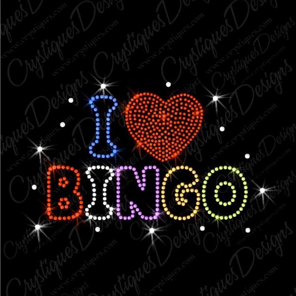 Bingo Iron on Transfer Etsy