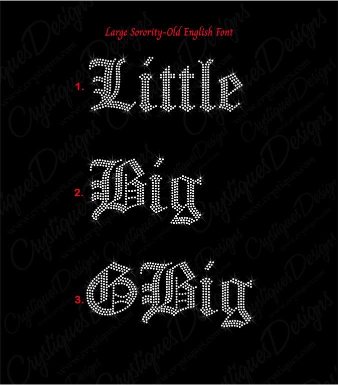 新品ファットランクN.OLD ENGLISH LOGO RHINE STONE Old English Bling - Etsy