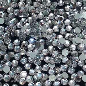 Premium Korean HOTFIX Crystal Rhinestones-Rhinestone Craft Supplies-Do It Yourself DIY-6ss or 10ss Sizes-Wholesale Rhinestones