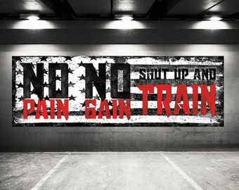 No Pain No Gain Etsy