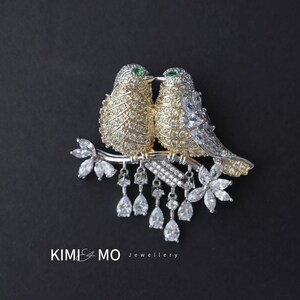 Lovebird jewellery top
