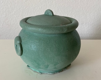 Modern Cauldron Incense Censer Green