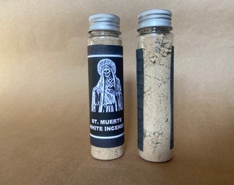 White Santisima Muerte Incense “All Purpose” and Devotional