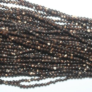 16&quot; St MOP  Smooth Round Beads 2mm.-Strand 40cm.