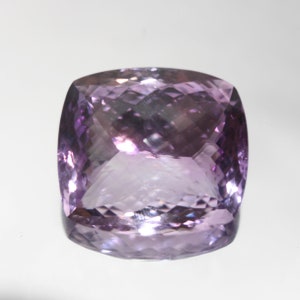 Big Amethyst Faceted Cushion 31x27.3mm. (88.02ct.)