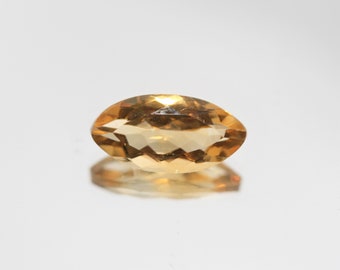 シトリン ファセット マーキスカット 12 x 6 mm (1.73 カラット