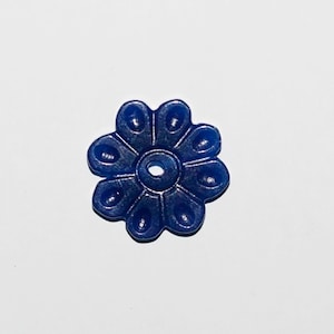 Blue Jade Pendant  30mm.