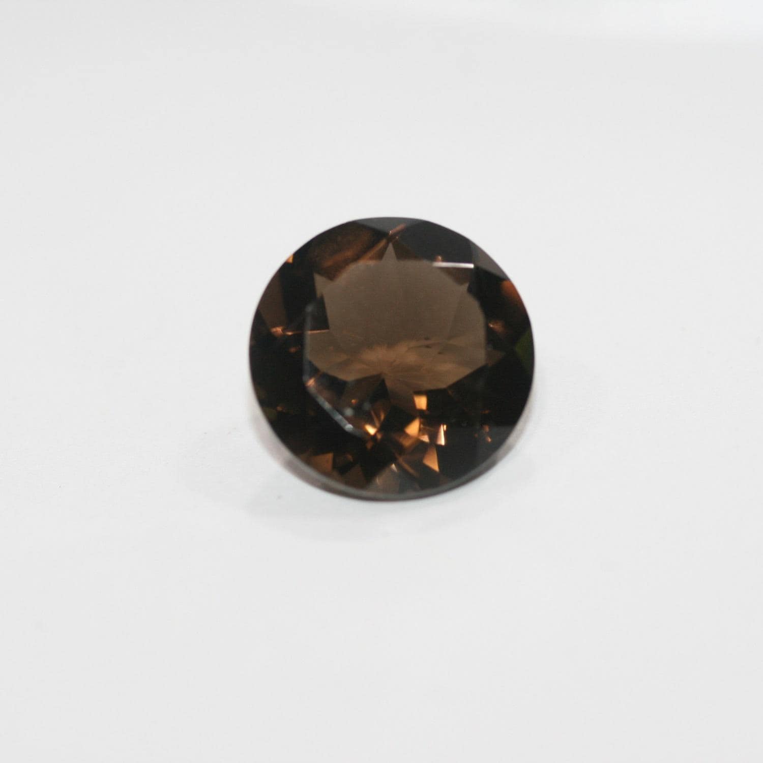 スモーキークォーツ ファセットラウンド 16 mm - Etsy 日本