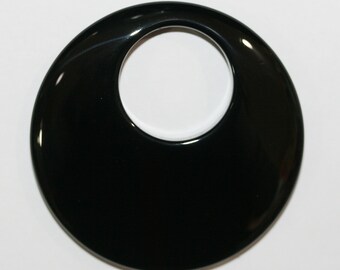 Onyx Round Smooth Pendant 50mm.