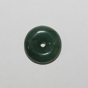 Burma Jade Donut Pendant 17-19mm.