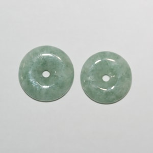 Burma Jade Donut Pendant 23-25mm.