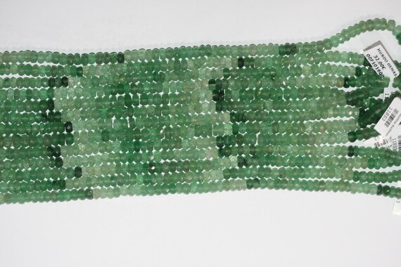 thumbnail image 2 of Natural Apatite Gemstone Rondelle Faceted Beads Strand 3x3mm AAA Quality 13" Blue 2 of 4