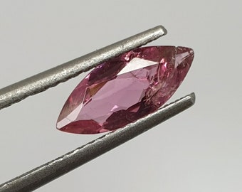 Pink Tourmaline Faceted Marquise 10.8x4.7mm.(0.75ct)