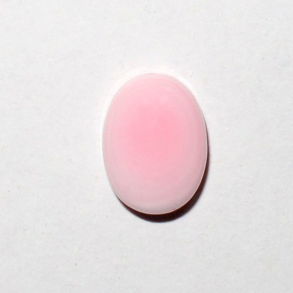 10 Pcs Lot Coquille Rose Cabochon Ovale 8x6 mm. (10 pcs.)