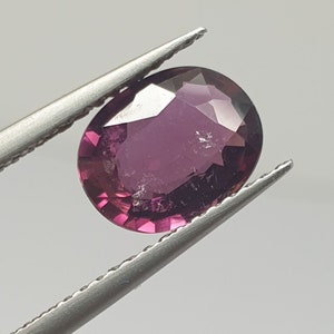 Pink Rubellite Tourmaline Oval   Cut 1.56ct 8.9x6.9mm Rubellite Tourmaline- Untreated Gem