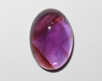 6 Pcs Lot Amethyst Oval Cabochon 14x10mm. (6 pcs.)