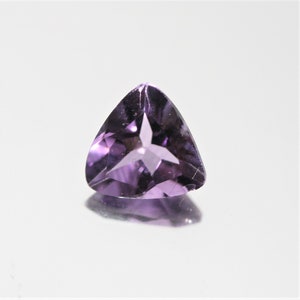 Amethyst Faceted Trillion 8mm (1.60 ct.)