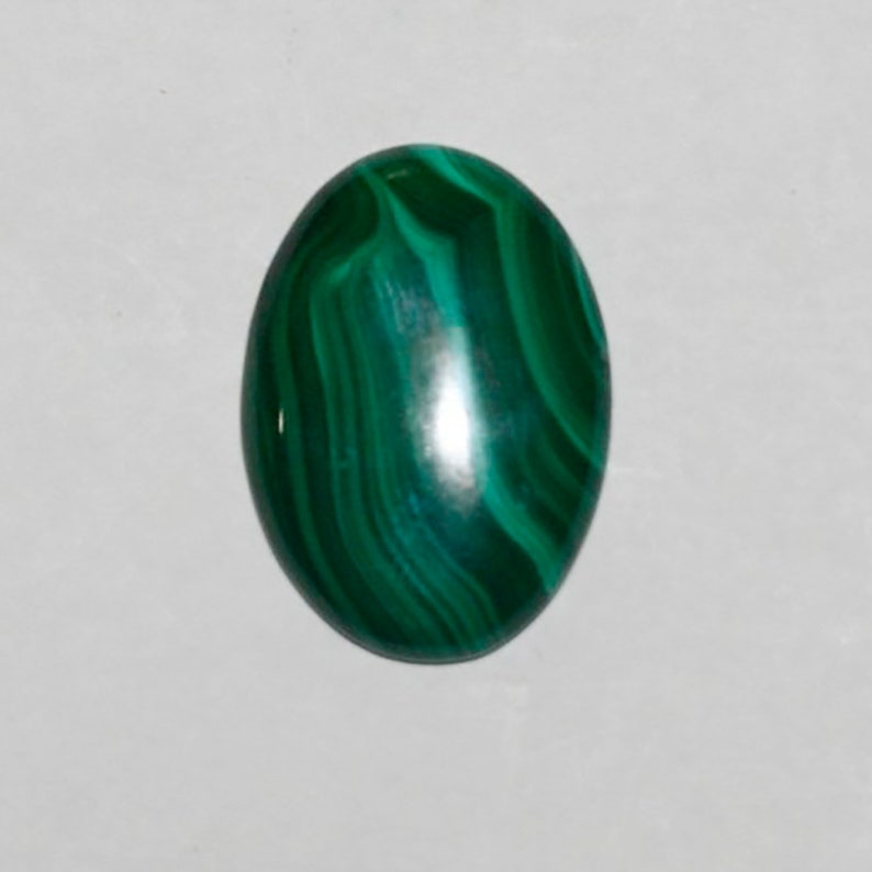 2 Pcs 18x25mm 2 Pcs Lot Malachite Oval Cabochon