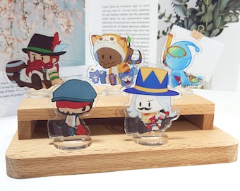 League of Legends Acrylic Standees | Jungle Champions Vol.1 Gragas, Maokai, Zac, Lee Sin, Shaco