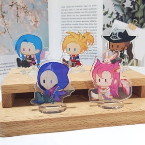 League of Legends Acrylic Standees | ADC Champions Vol.1 Jinx, Ezreal, Lucian, Jhin, Kai'sa