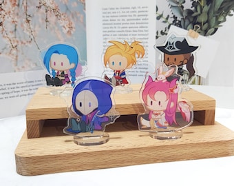 League of Legends Acrylic Standees | ADC Champions Vol.1 Jinx, Ezreal, Lucian, Jhin, Kai'sa