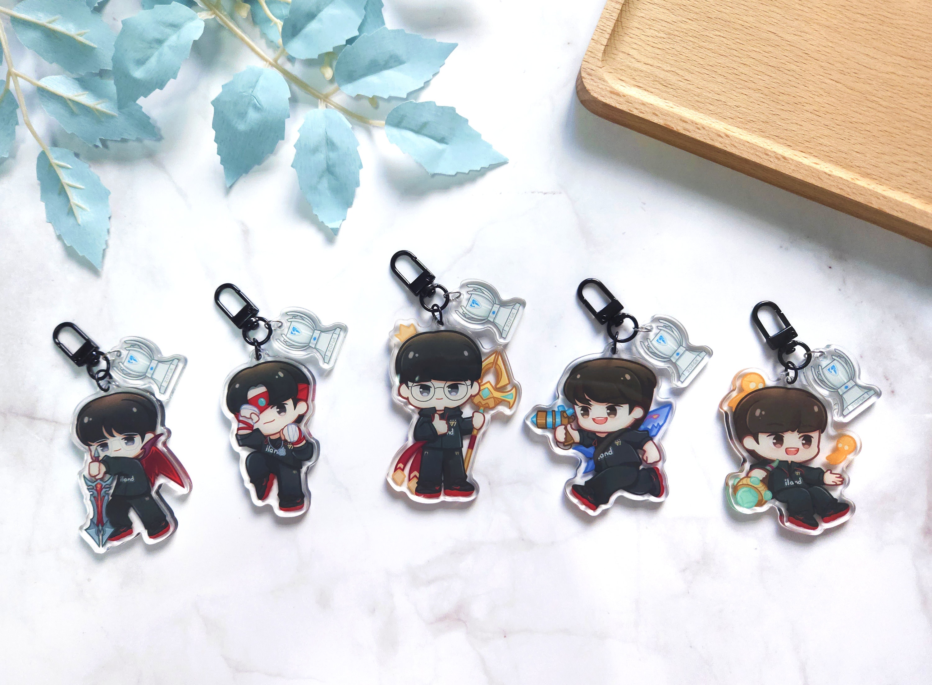 2023 World Champions T1 Keychain Faker