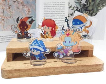 League of Legends Acrylic Standees | SUP Champions Vol.1 Thresh, Lux, Nautilus, Lulu, Nami