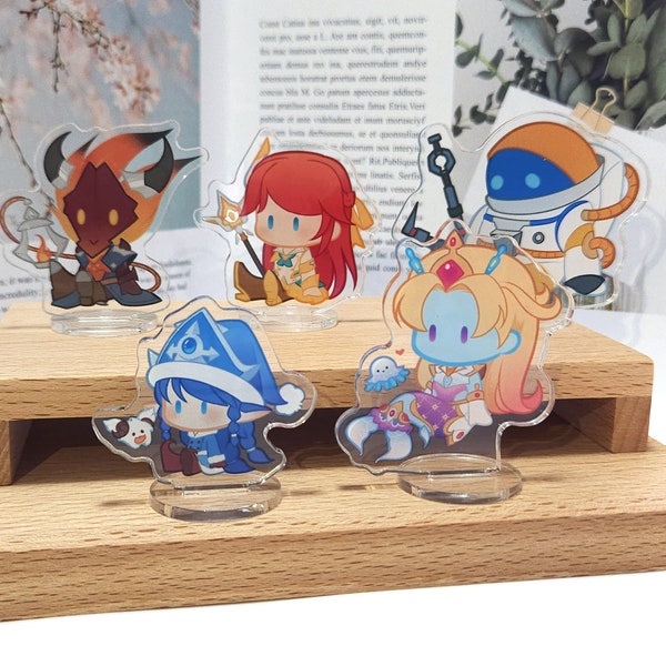 League of Legends acryl standees | SUP Champions Vol.1 Thresh, Lux, Nautilus, Lulu, Nami