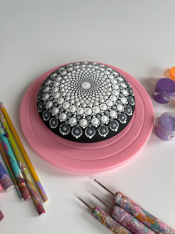 Mandala Paint Palette - Silicone Paint Tray