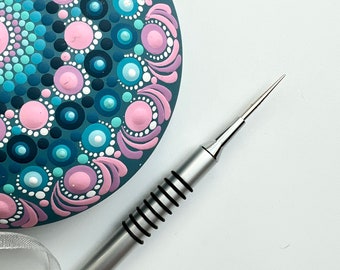 Dotting-Tool für Swooshes, Präge- und Punktierungs-Werkzeug für die Punktmalerei, Dot Art, Mandala-Steine malen, Dot Painting