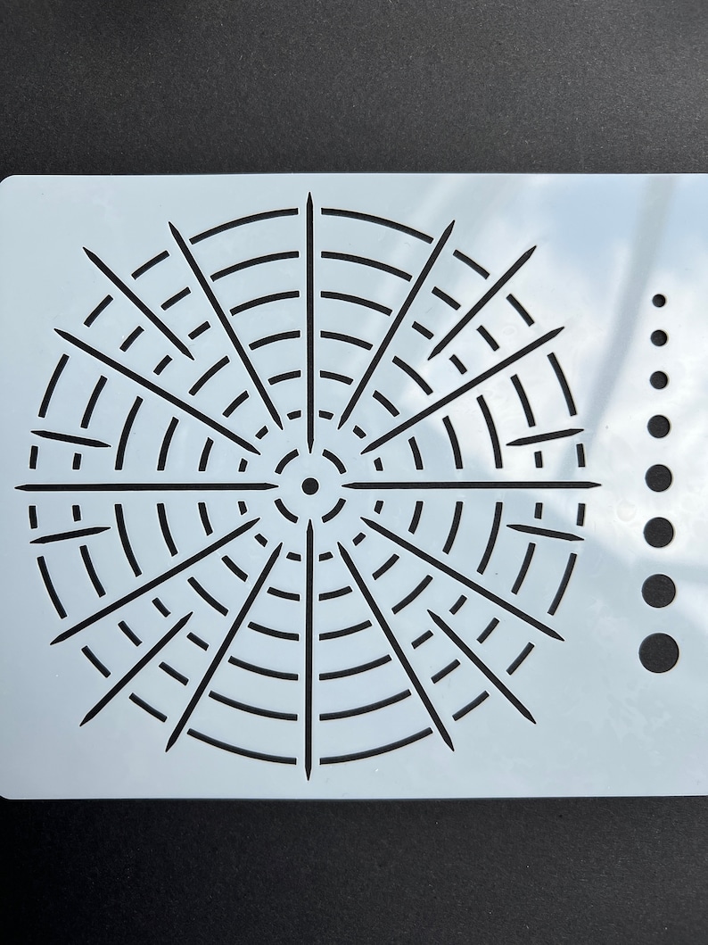 DIY 3pcs Mandala Stone Stencils for Dot Painting Mandala - Etsy