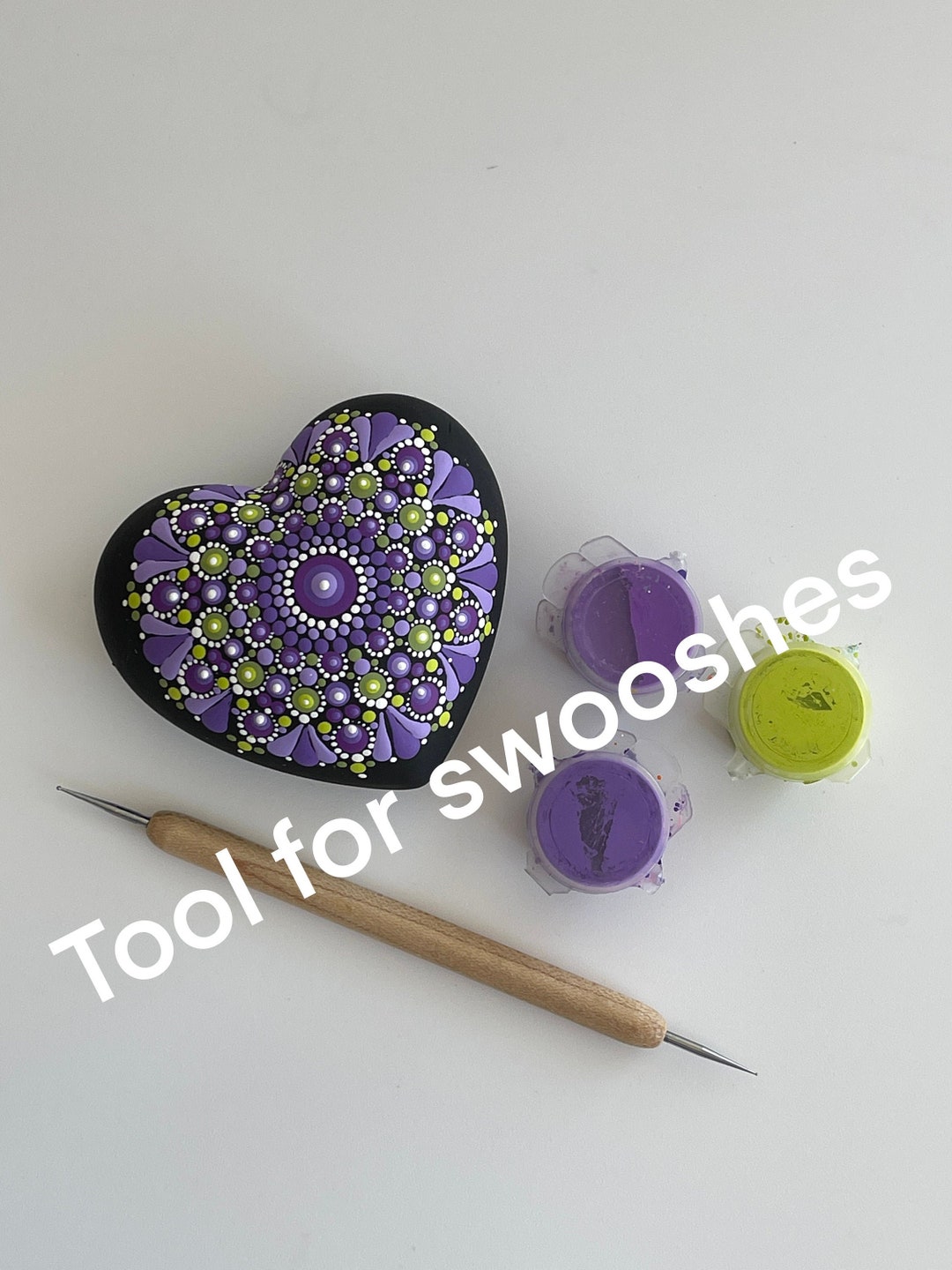 5 Pieces Mandala Dotting Tools for Rocks Different Size Painting Tools UK  STOCK